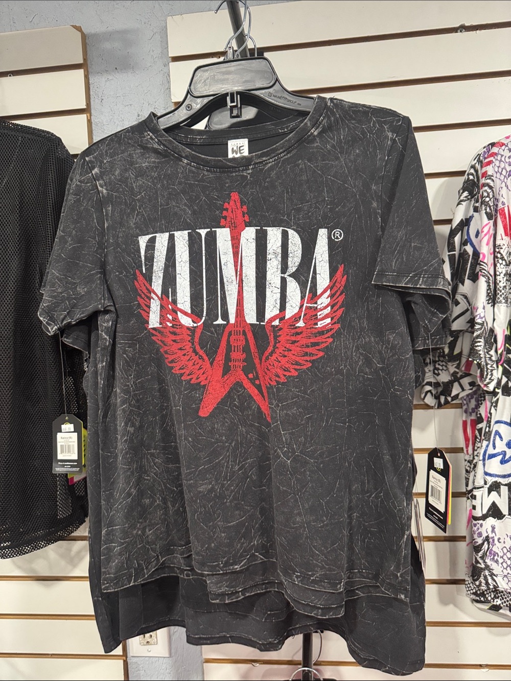 Rock n Roll Loose Crew Neck Tee